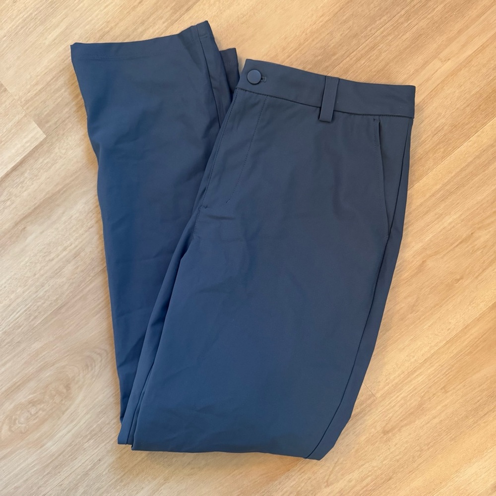 Men's Willit Navy Blue Golf Pants Size 33 Waistx30 Straight Leg Casual Athletic